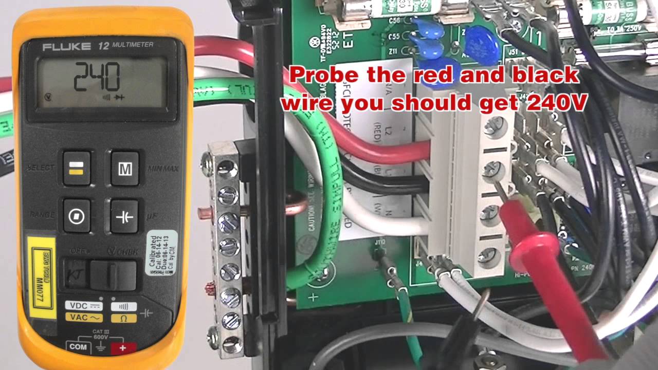 Balboa BP2000 Technical Series - Check system Voltages and Wiring