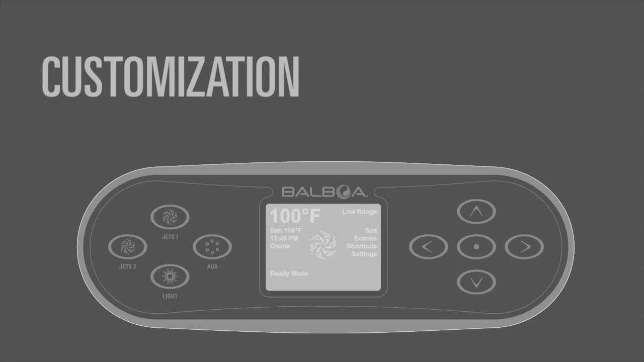 Balboa BP2000 Technical Series - TP800 Topside Panel Interface