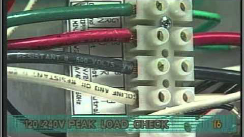 Balboa Legacy Systems Series - Troubleshooting 120V or 240V Peak Load Check